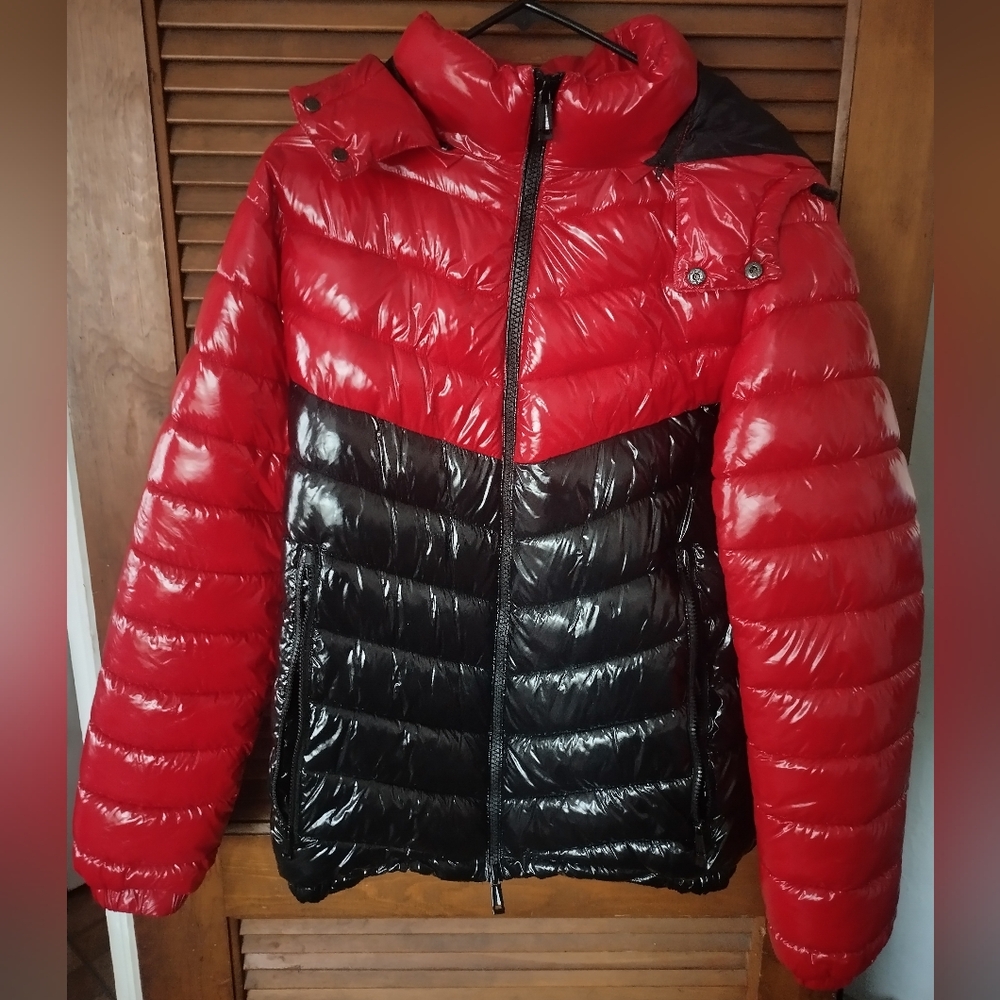 Bleecker & Mercer Puffer Jacket Coat Size Large